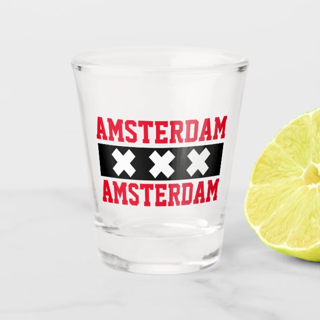 Vaso De Chupito Ámsterdam (Anverso)