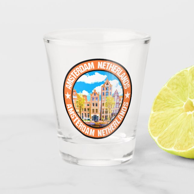 Vaso De Chupito Ámsterdam (Anverso)