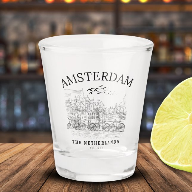 Vaso De Chupito Amsterdam Beautiful Landscape (Subido por el creador)