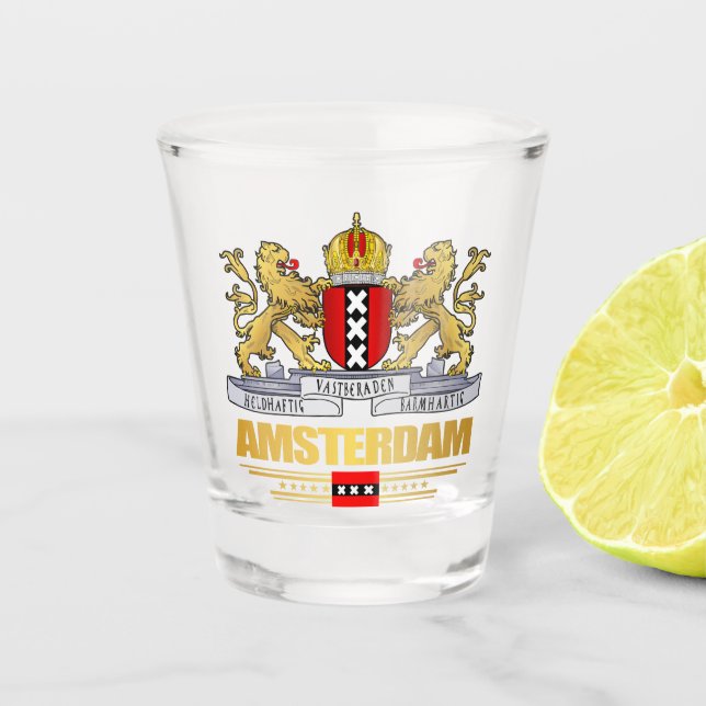 Vaso De Chupito Ámsterdam COA (Anverso)