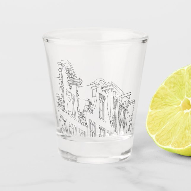 Vaso De Chupito Amsterdam Gabbles Latte Mug (Anverso)