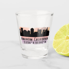 Vaso De Chupito Anaheim Skyline Latitude y longitud