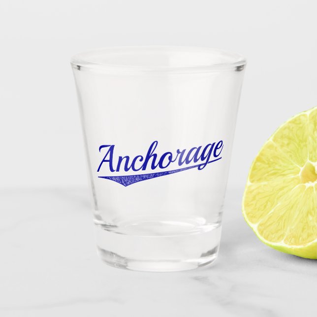 Vaso De Chupito Anchorage (Anverso)