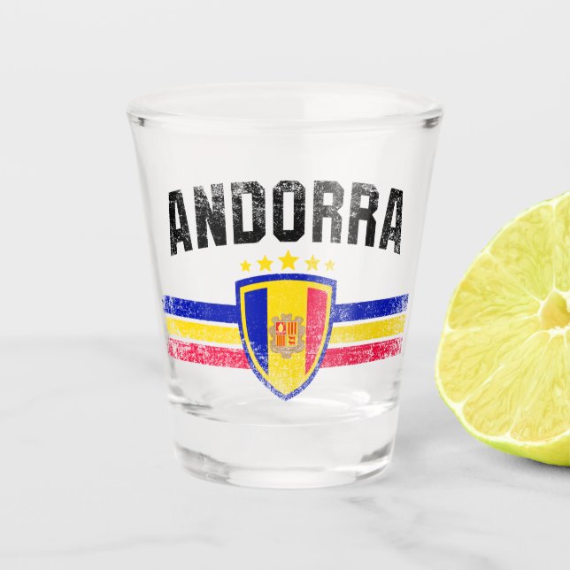Vaso De Chupito Andorra (Anverso)