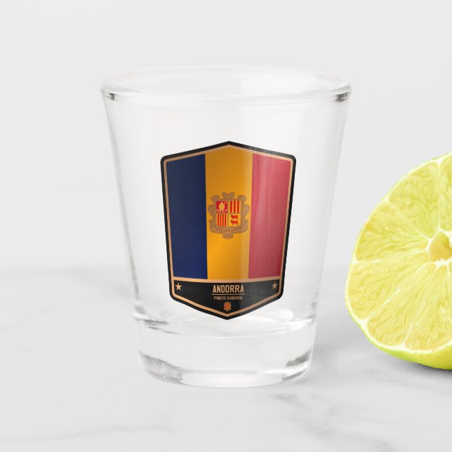Vaso De Chupito Andorra (Anverso)