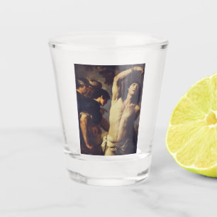 Vaso De Chupito Andrea Vaccaro: San Sebastián Arte Barroco Fino