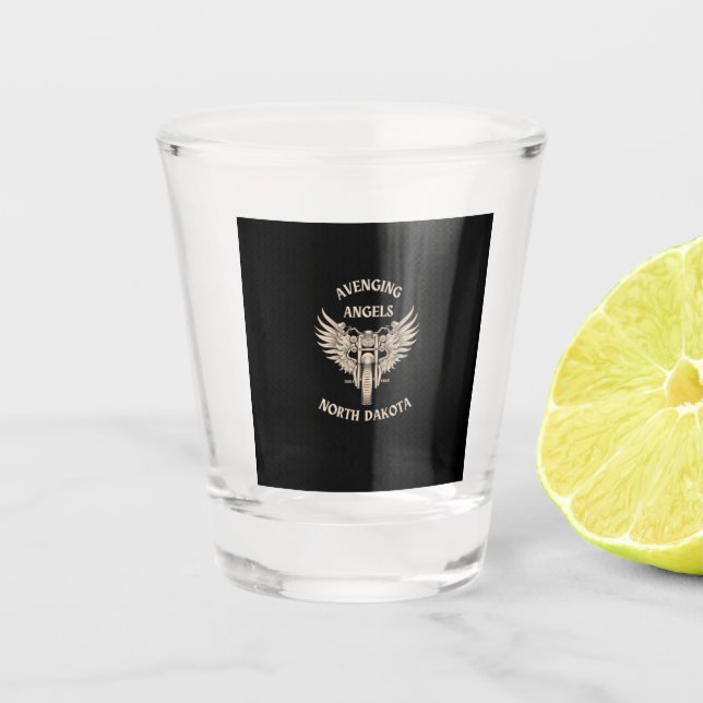 Vaso De Chupito Ángeles vengadores (Anverso)