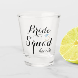 Vaso De Chupito Anillo de diamantes con nombre personalizado para