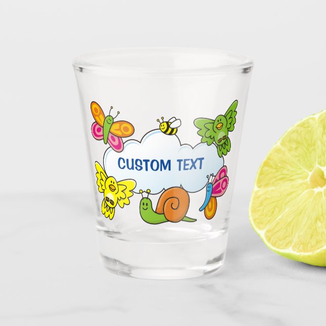 Vaso De Chupito Animales para bebés (Anverso)