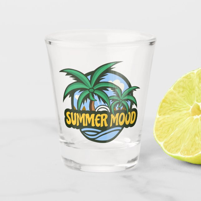 Vaso De Chupito Ánimo de verano (Anverso)