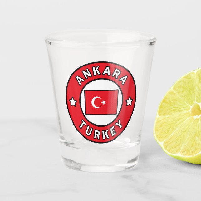 Vaso De Chupito Ankara Turkey (Anverso)