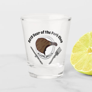 Vaso De Chupito Año de la corteza de cerdo 2019