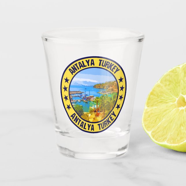 Vaso De Chupito Antalya (Anverso)