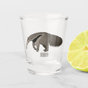 Vaso De Chupito Anteater personalizado ilustracion