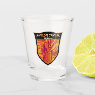 Vaso De Chupito Antelope Canyon Arizona Viaje Arte Vintage