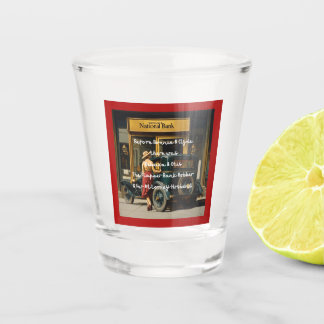 Vaso De Chupito Antes de Bonnie & Clyde Texas tenía a Rebecca & Ot