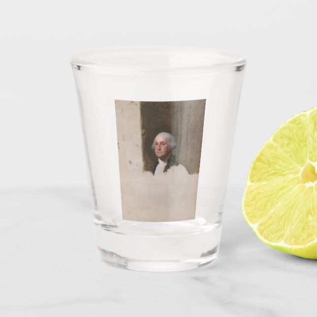 Vaso De Chupito Anthaeneum George Washington Primer Presidente de  (Anverso)