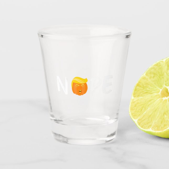 Vaso De Chupito Anti-Trump - No edición Halloween II (Anverso)