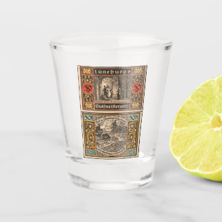 Vaso De Chupito Antiguo billete de Notgeld de 50 Pfennig de 1921 L