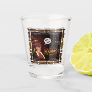 Vaso De Chupito Antiguo Rum Pirata (personalizable de texto)