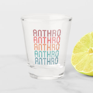 Vaso De Chupito Antropólogo de la Antropología Repetitiva del Antr