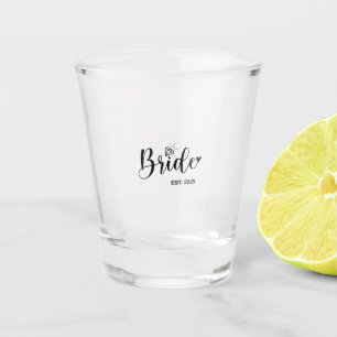Vaso De Chupito Anuncio de boda de primavera de 2025 de la novia M