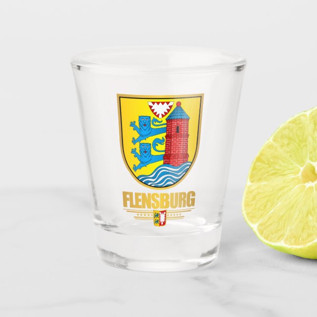 Vaso De Chupito Aparato "Flensburg" (Anverso)