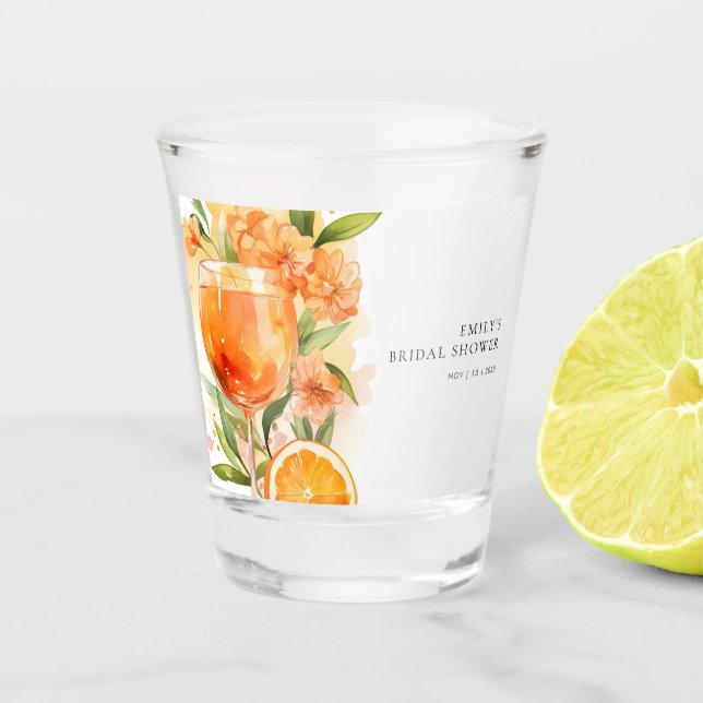 Vaso De Chupito Aperol Spritz Bridal Shower (Anverso)