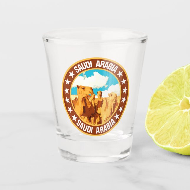 Vaso De Chupito Arabia Saudita (Anverso)