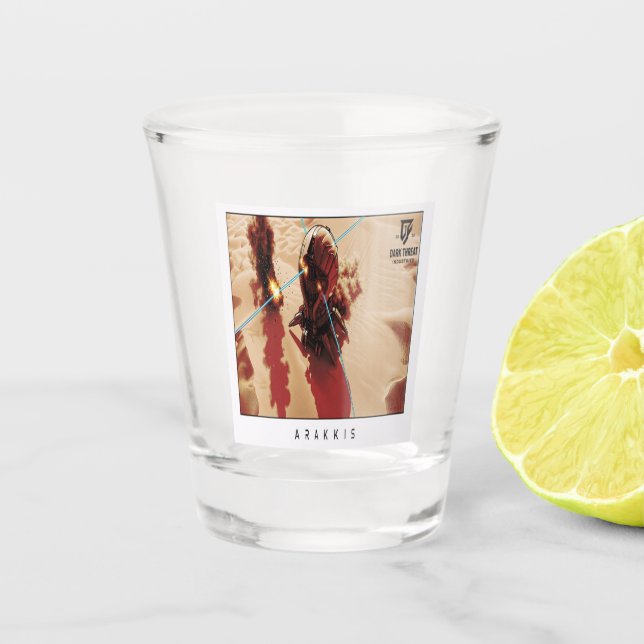 Vaso de chupito Arakkis (Anverso)