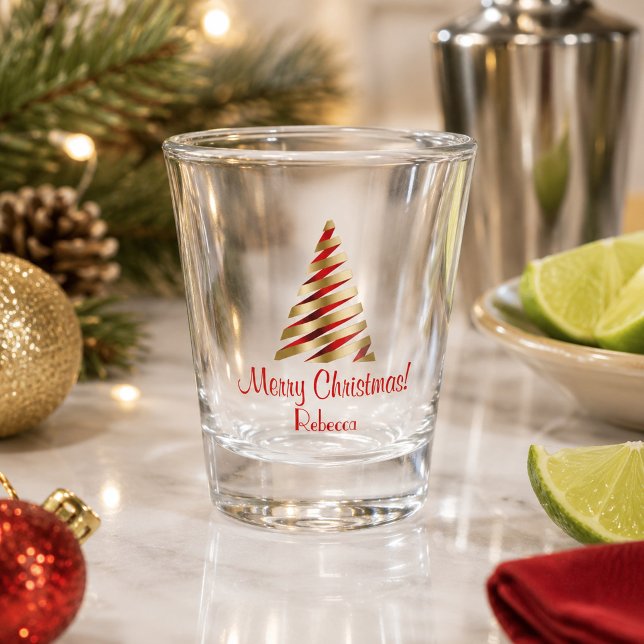 Vaso De Chupito árbol de Navidad elegante (Subido por el creador)