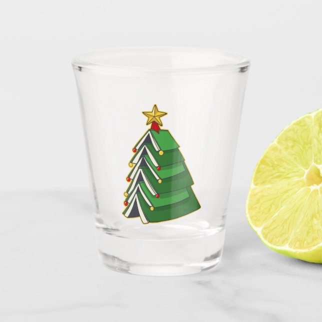 Vaso De Chupito Árbol navideño de reserva IV (Anverso)