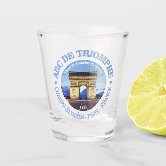 Vaso De Chupito Arc de Triomphe (rd) (Anverso)