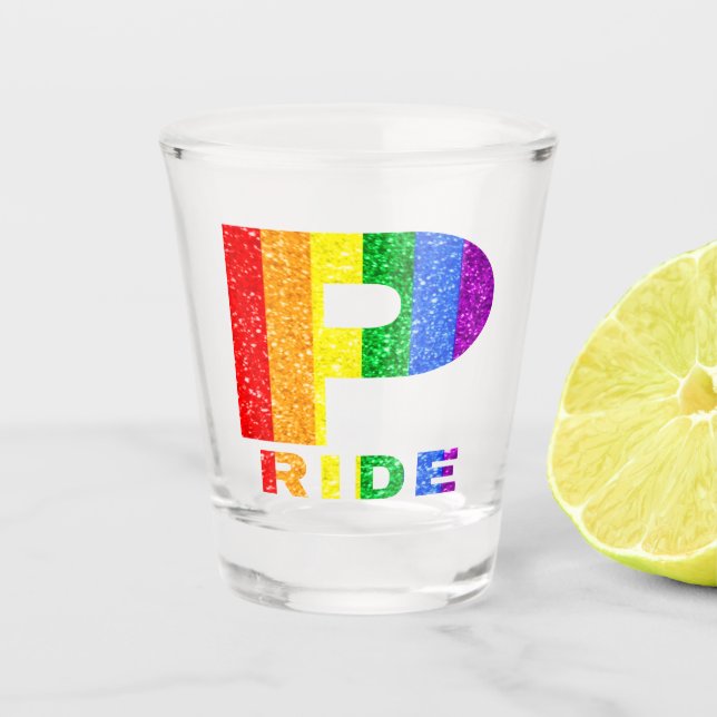 VASO DE CHUPITO ARCOÍRIS DE ORGULLO #4 (Anverso)