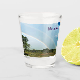 Vaso De Chupito Arcoiris doble de Namibia
