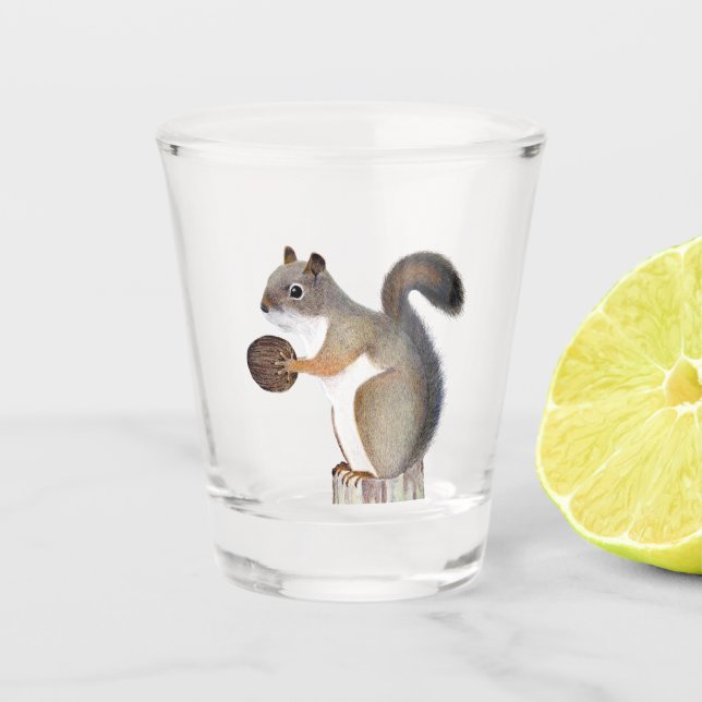 Vaso De Chupito Ardilla (Anverso)