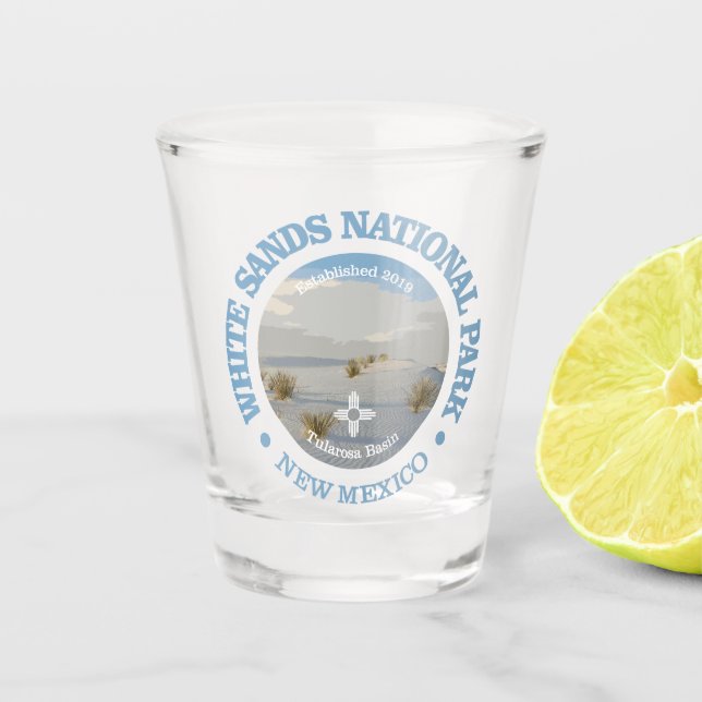 Vaso De Chupito Arenas blancas (NP2) (Anverso)