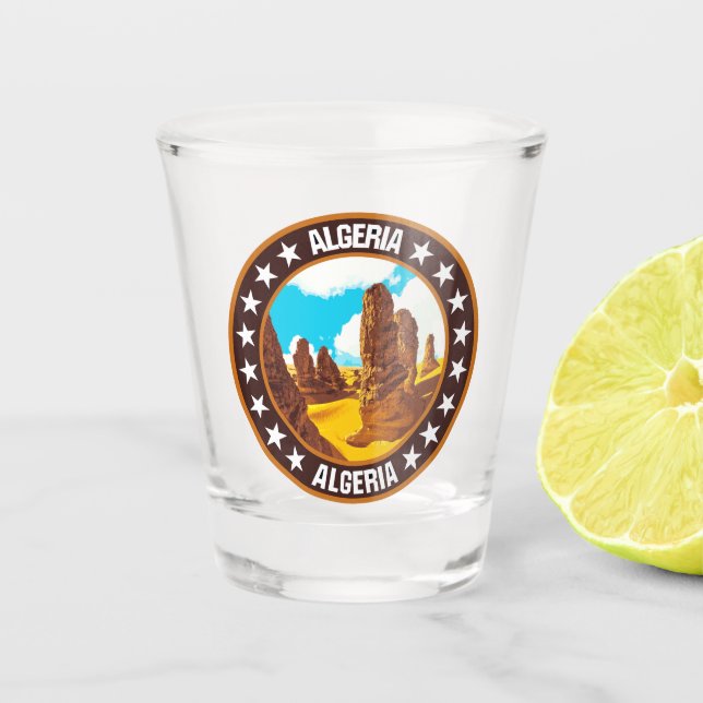 Vaso De Chupito Argelia (Anverso)