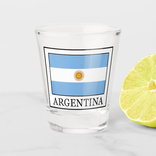 Vaso De Chupito Argentina (Anverso)
