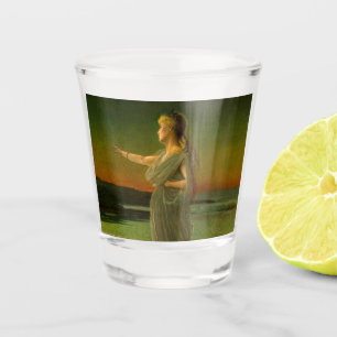 Vaso De Chupito Ariadne en Naxos John Atkinson Grimshaw