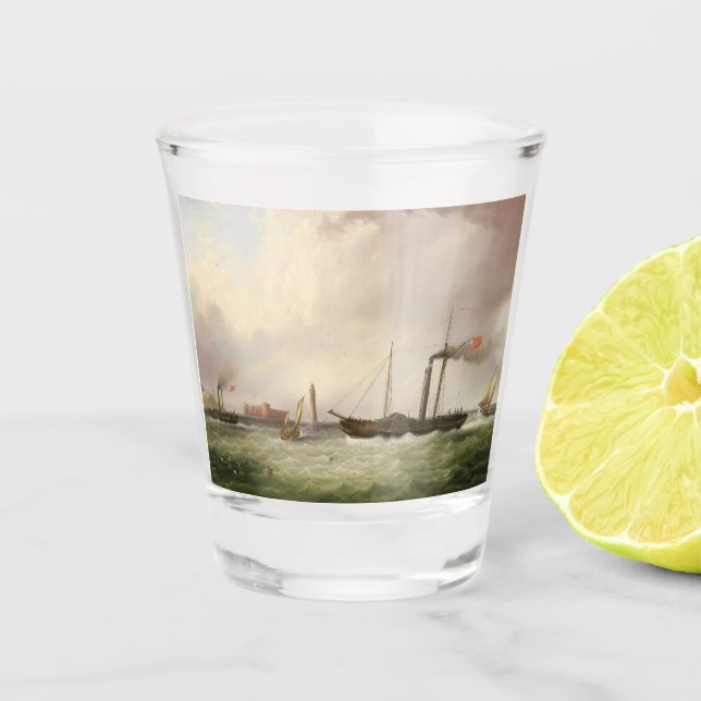 Vaso De Chupito Ariel de vapor de pádel 1831 (Anverso)
