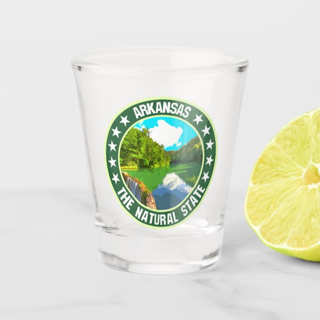 Vaso De Chupito Arkansas (Anverso)