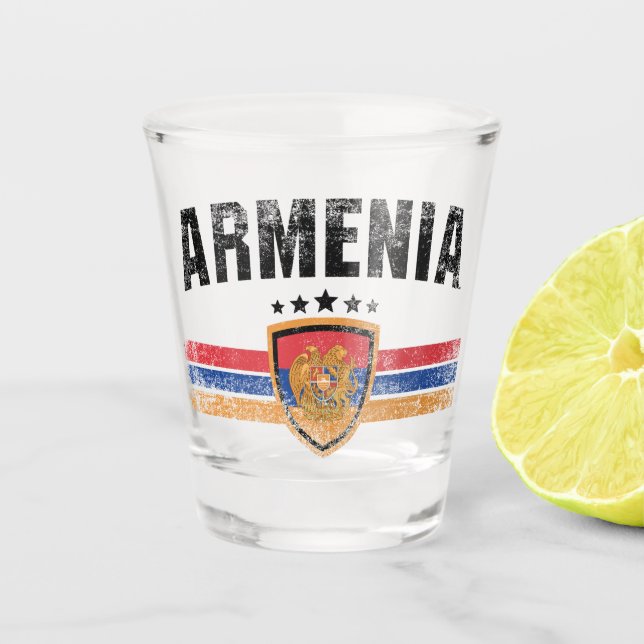 Vaso De Chupito Armenia (Anverso)