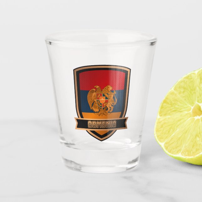 Vaso De Chupito Armenia (Anverso)
