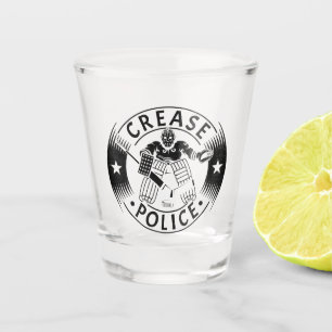 Vaso De Chupito Arrojar al portero Netminder de hockey de la polic