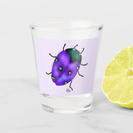 VASO DE CHUPITO ARTE DE LADYBUG