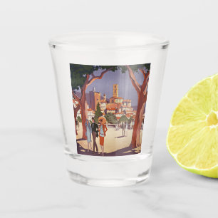 Vaso De Chupito Arte de Verano Vintage Grasse