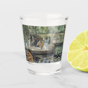 Vaso De Chupito Arte impresionista de Renoir de Grenouillere