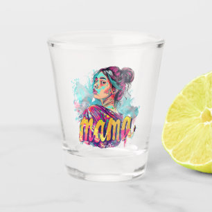 Vaso De Chupito Arte Retro Mama Pop Personalizado (13)