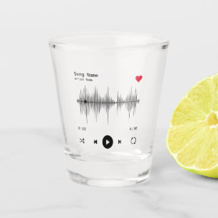 Vaso De Chupito Artista de reproductor de música y canción persona